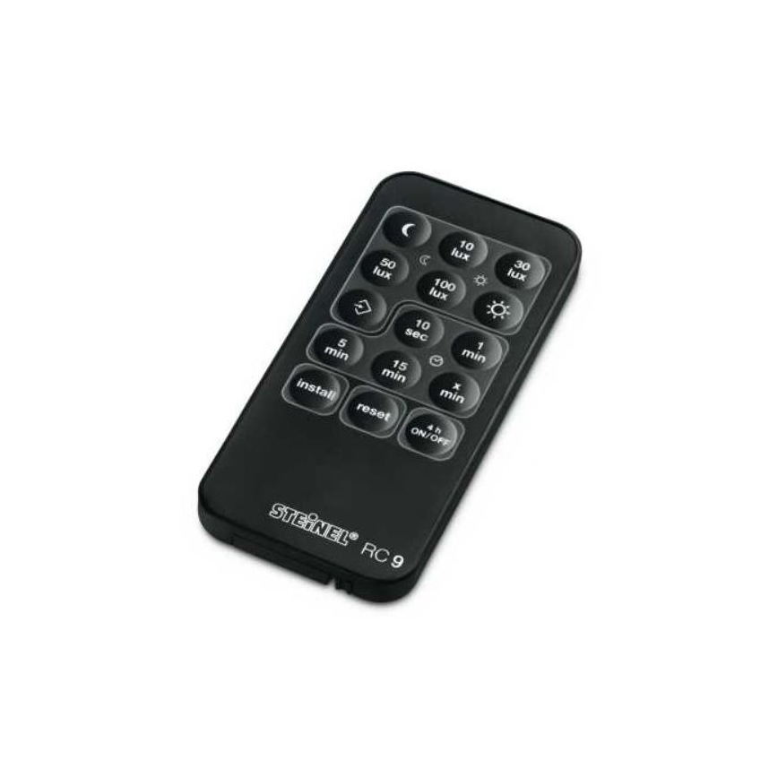 STEINEL 034955 - Bewegingssensor voor buiten SenslQ S wit IP54 + afstandsbediening