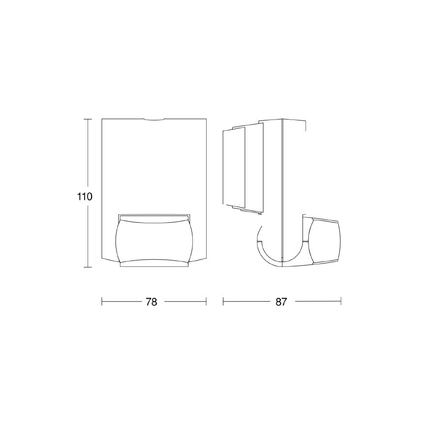 Steinel 035761 - Buiten bewegingssensor IS 130-2 230V IP54