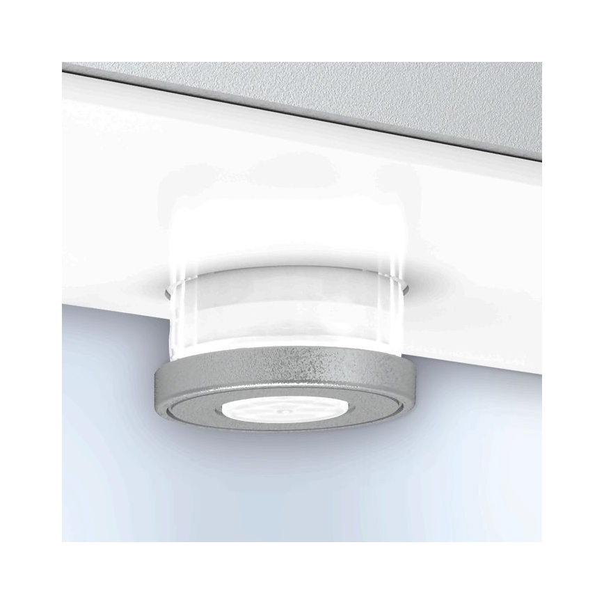 Steinel 052652 - Solar LED Lamp met Sensor XSolar SOL-O LED/1,5W 2x2000mAh IP44 zilver