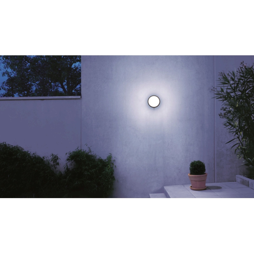 STEINEL 053079 - LED Wandlamp voor buiten met sensor L330 LED/9W/230V 3000K IP44