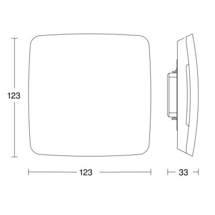 Steinel 056353 - Multisensor True Presence KNX wit