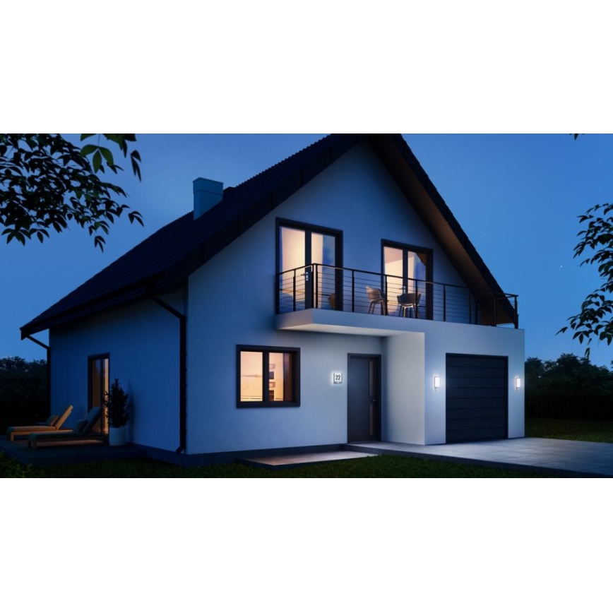 Steinel 056506 - Luminaire d'extérieur LED avec détecteur L 240 LED/7,5W/230V IP44