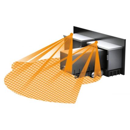 Steinel 056636 - Bewegingssensor SensIQ IP54 antraciet + afstandsbediening