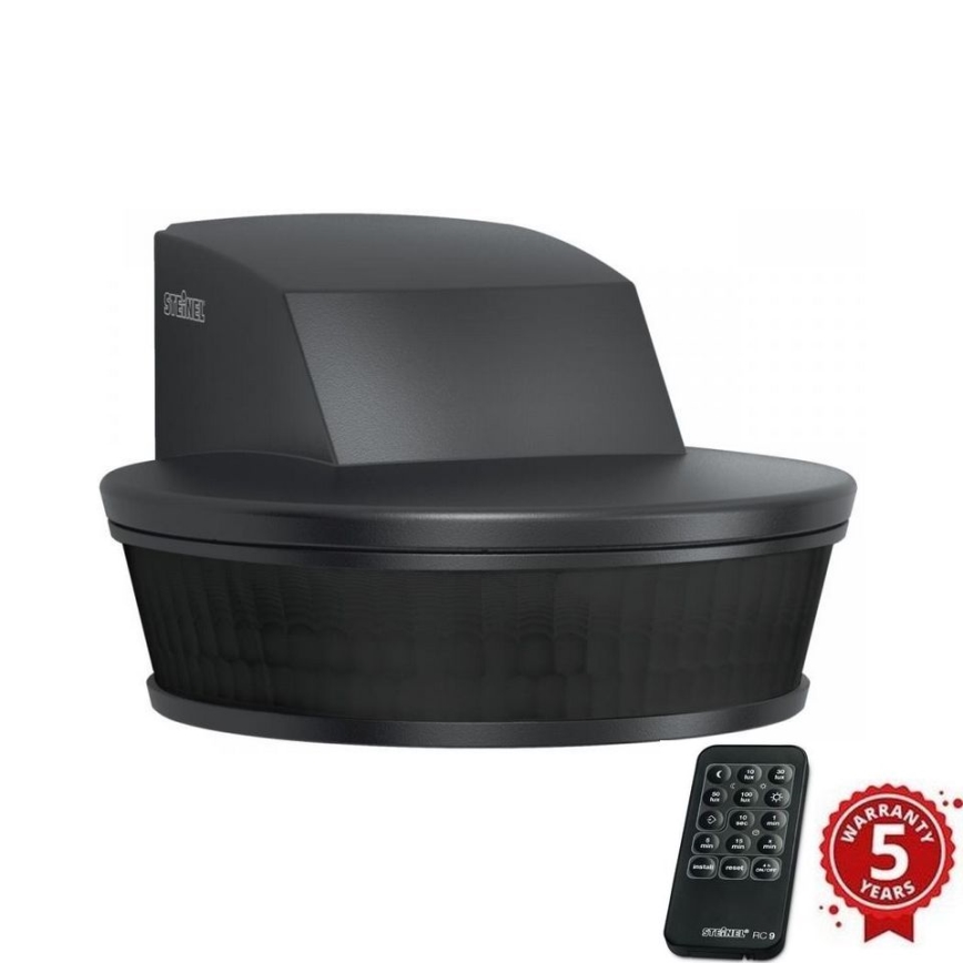 Steinel 056650 - Détecteur de mouvement SensIQ S IP54 anthracite