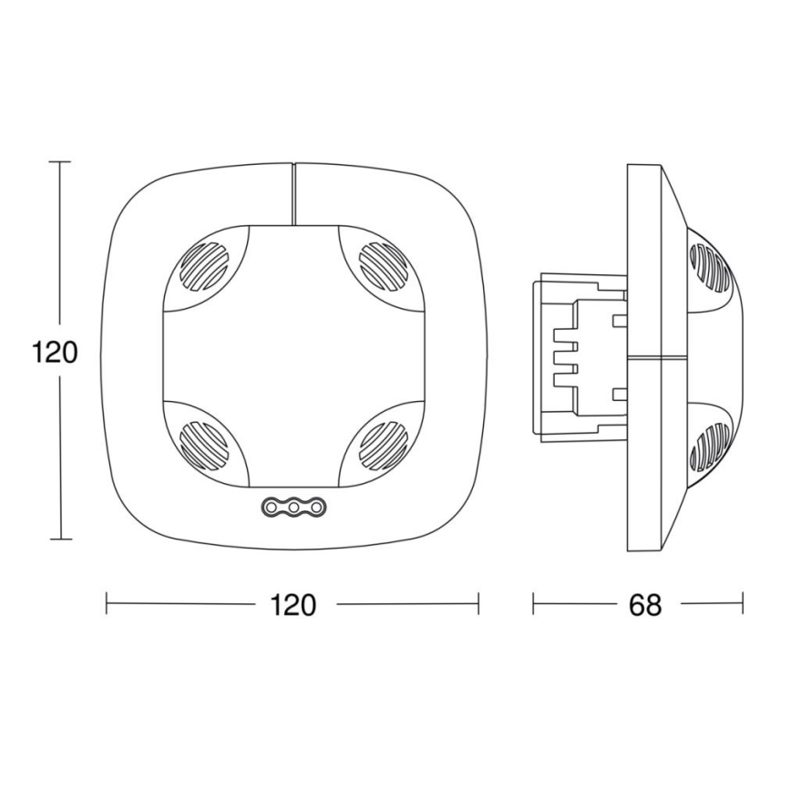 Steinel 057473 - Aanwezigheidsdetector DualTech DALI-2 wit