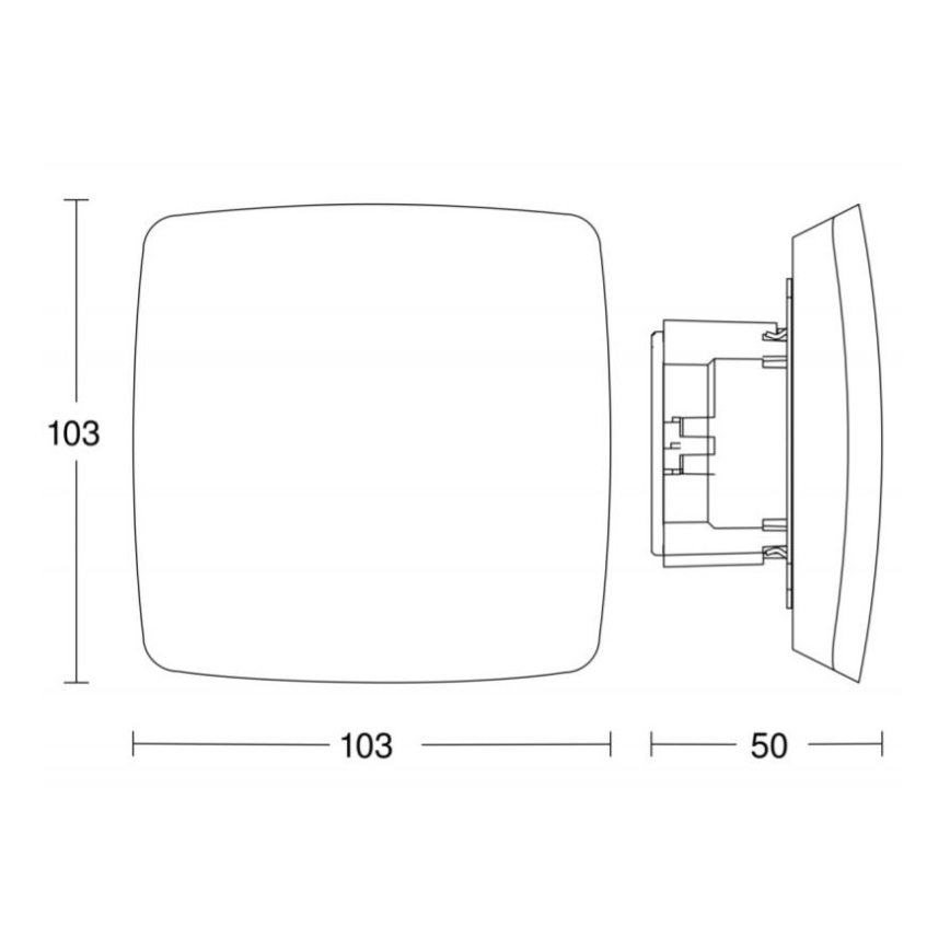 STEINEL 057923 - Bewegingssensor TRUE PRESENCE COM1