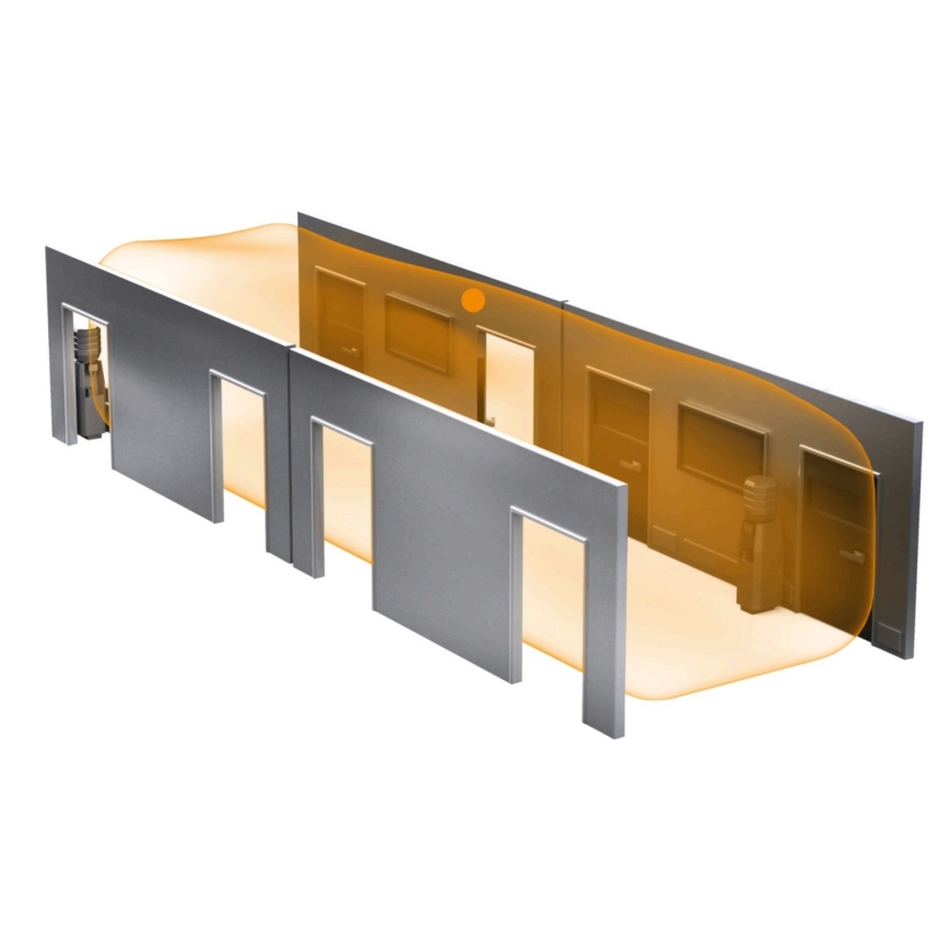 Steinel 058005 - Aanwezigheidsdetector Hallway COM2 wit