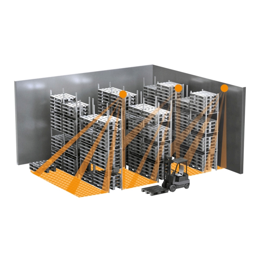 Steinel 058296 - Bewegingssensor IS 345 MX Highbay V3 KNX IP54 vierkant wit