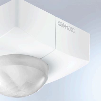 Steinel 058296 - Détecteur de mouvement IS 345 MX Highbay V3 KNX IP54 carré blanc