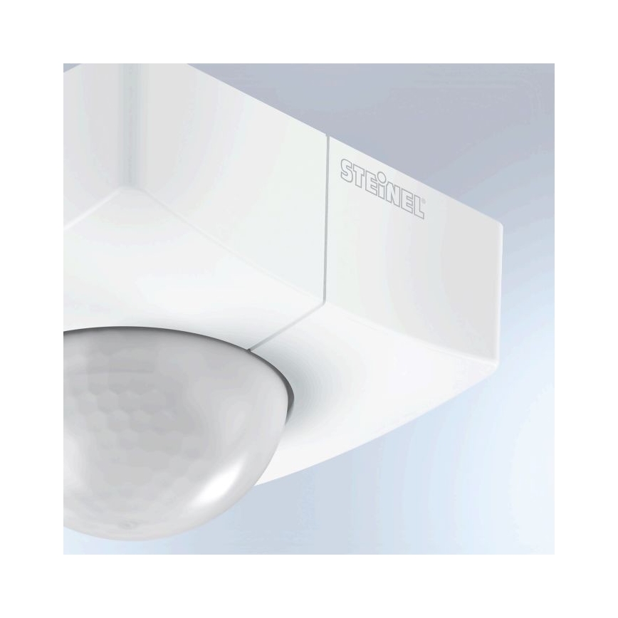 Steinel 058364 - Détecteur de mouvement IS 3360 MX Highbay V3 KNX IP54 carré blanc