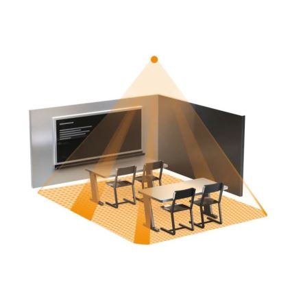 Steinel 058487 - Aanwezigheidsdetector IR Quattro 8m V3 KNX wit