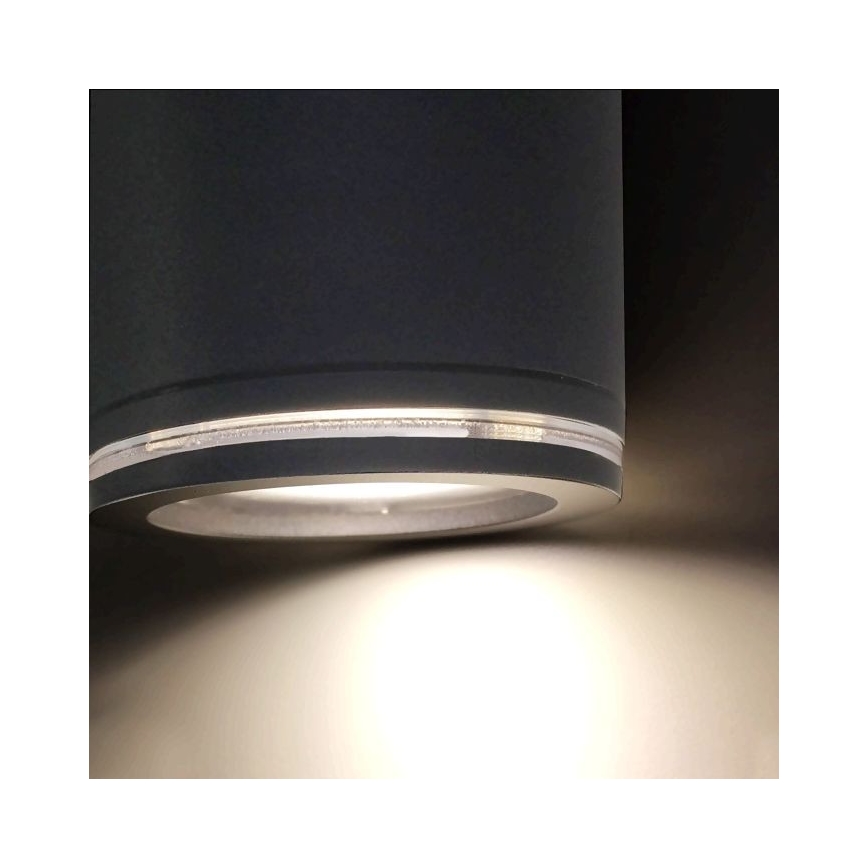 STEINEL 058654 - Applique murale d'extérieur LED avec capteur SPOT DUO 2xGU10/7,5W/230V IP44