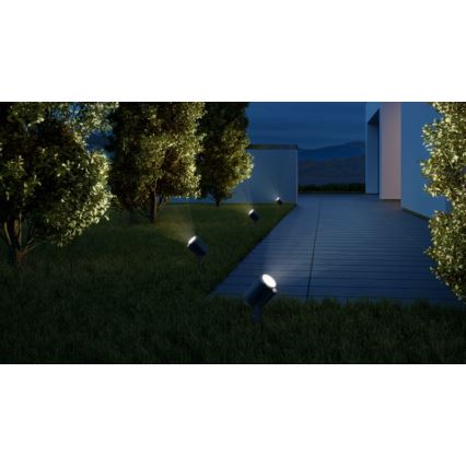 STEINEL 058685 – LED Lamp met sensor voor buiten SPOT GARDEN 1×GU10/7W/230V IP44