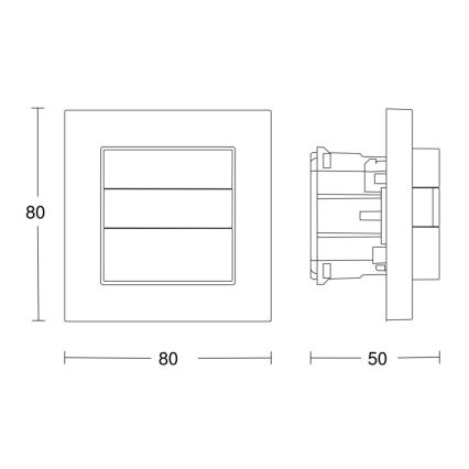 Steinel 059460 - Bewegingssensor HF 180 KNX wit