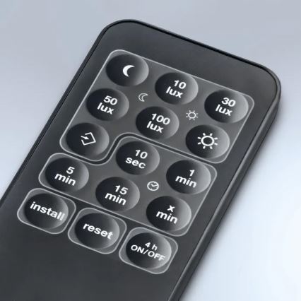 Steinel 059538 - Détecteur de mouvement SensIQ IP54 noir + Télécommande