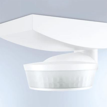 Steinel 059576 - Détecteur de mouvement SensIQ IP54 blanc + télécommande