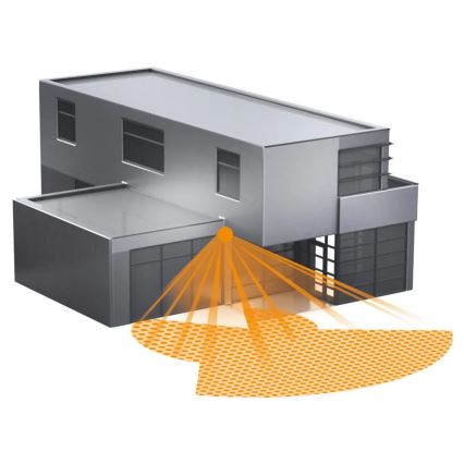 Steinel 059613 - Bewegingssensor SensIQ S IP54 wit + afstandsbediening