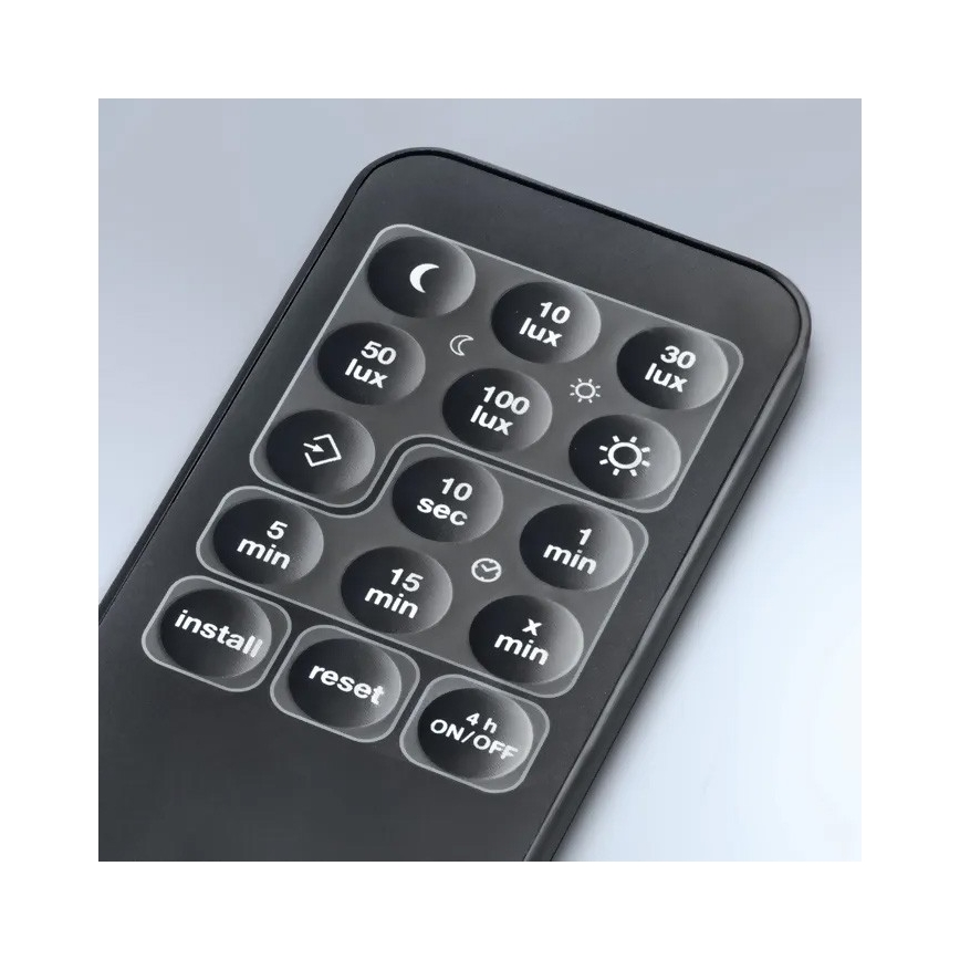 Steinel 059613 - Bewegingssensor SensIQ S IP54 wit + afstandsbediening