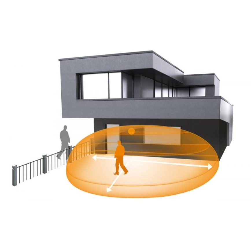 Steinel 059637 - Bewegingssensor iHF 3D KNX IP54 zwart