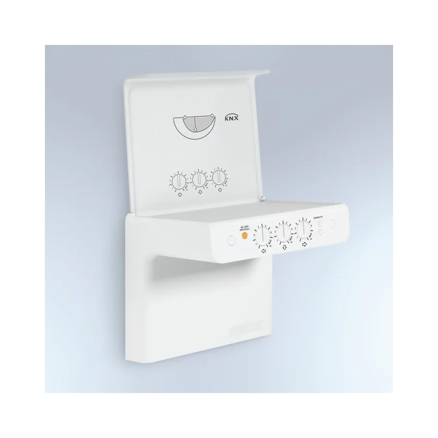 Steinel 059644 - Détecteur de mouvement iHF 3D KNX IP54 blanc