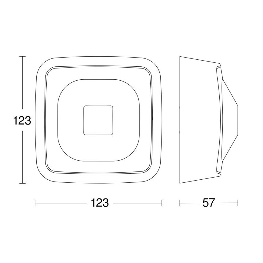 Steinel 064273 - Aanwezigheidsdetector HF 360-2 DALI-2 APC IP54 wit