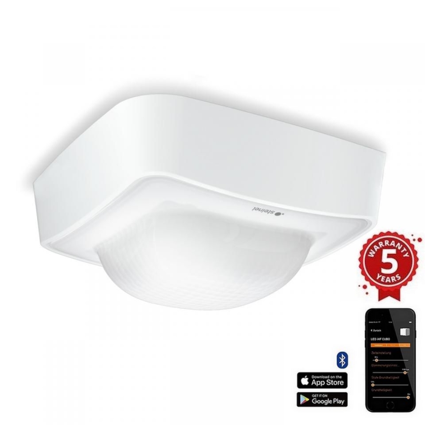 Steinel 064341 - Aanwezigheidsdetector IR Quattro HD-2 24m COM2 IP54 wit