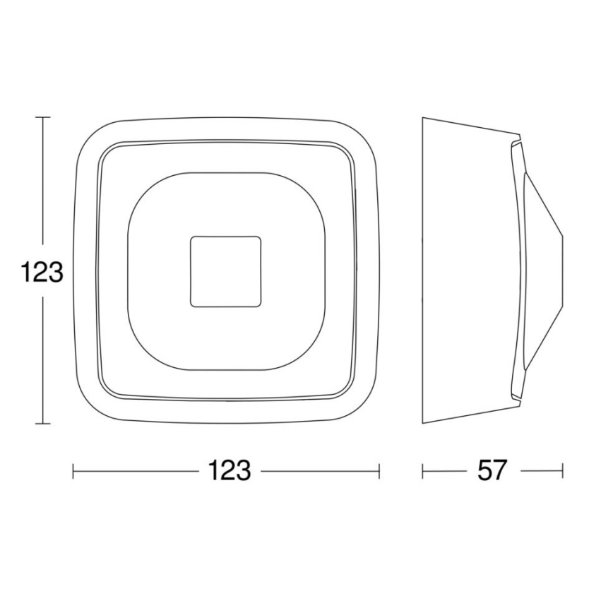 Steinel 064426 - Aanwezigheidsmelder HF 360-2 BT IPD IP54 wit