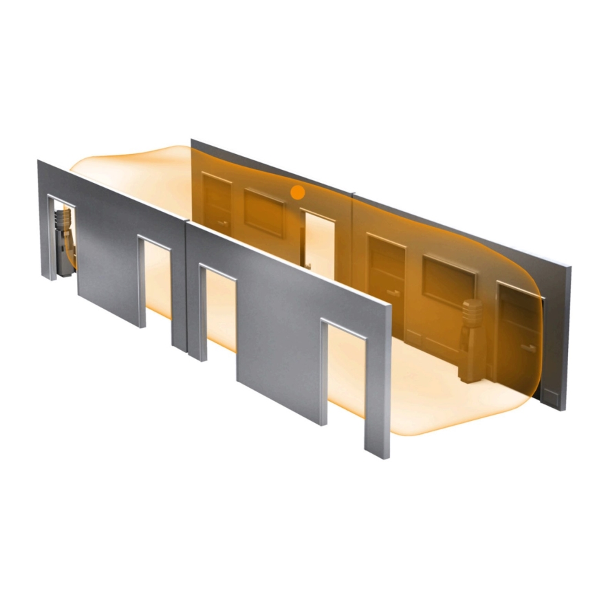 Steinel 064488 - Aanwezigheidsdetector Hal KNX wit