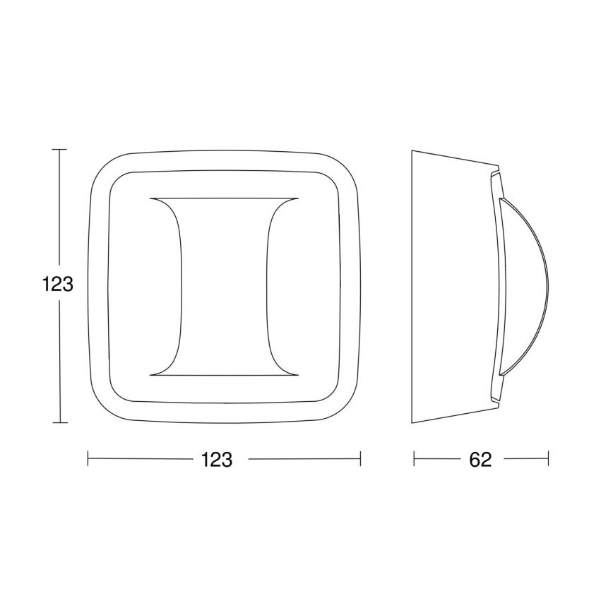 Steinel 064549 - Détecteur de présence couloir DALI-2 blanc