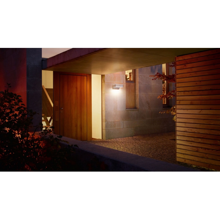 STEINEL 065690 - LED Wandlamp voor buiten met sensor L800 LED/7,5W/230V IP44