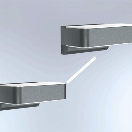 STEINEL 065706 - Applique murale d'extérieur LED avec capteur LED/12,5W/230V IP44