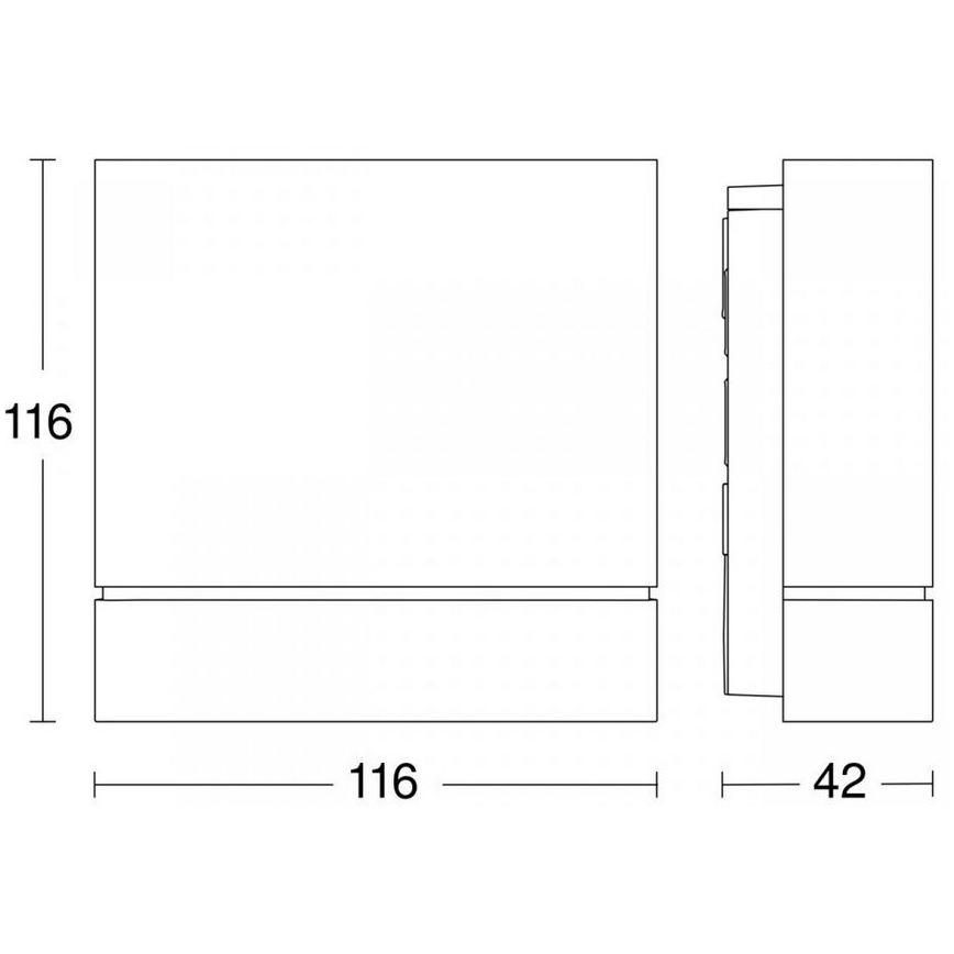 Steinel 066109 - Détecteur de mouvement extérieur IS 180 DIGI HD COM1 IP54 blanc