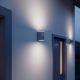 Steinel 067199 - LED Wand Lamp voor Buiten met Sensor L 930 S LED/9,3W/230V IP44 antraciet