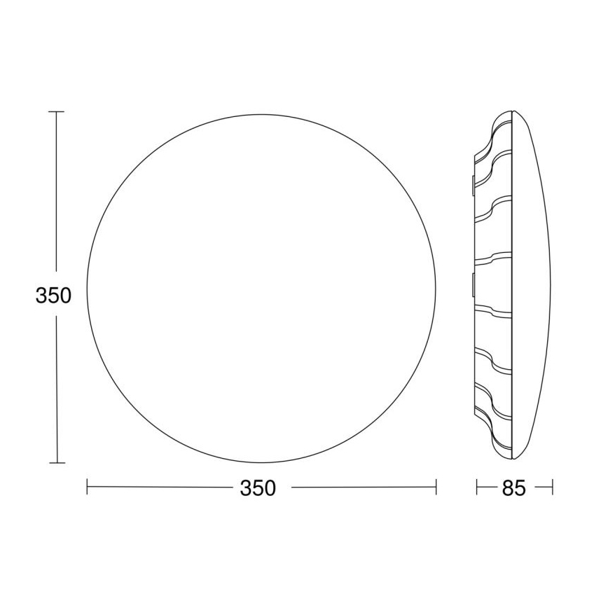 Steinel 068059 - LED Plafondlamp met sensor RS PRO S30 SC 25.8W/230V 3000K