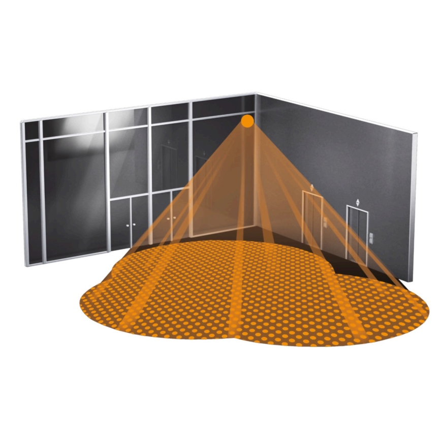 Steinel 068585 - Détecteur de mouvement IS 3360 40m V3 KNX IP54 rond noir