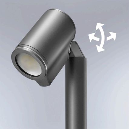 Steinel 068677 - Lampe d'extérieur LED SPOT WAY 1xGU10/6,7W/230V IP44 anthracite