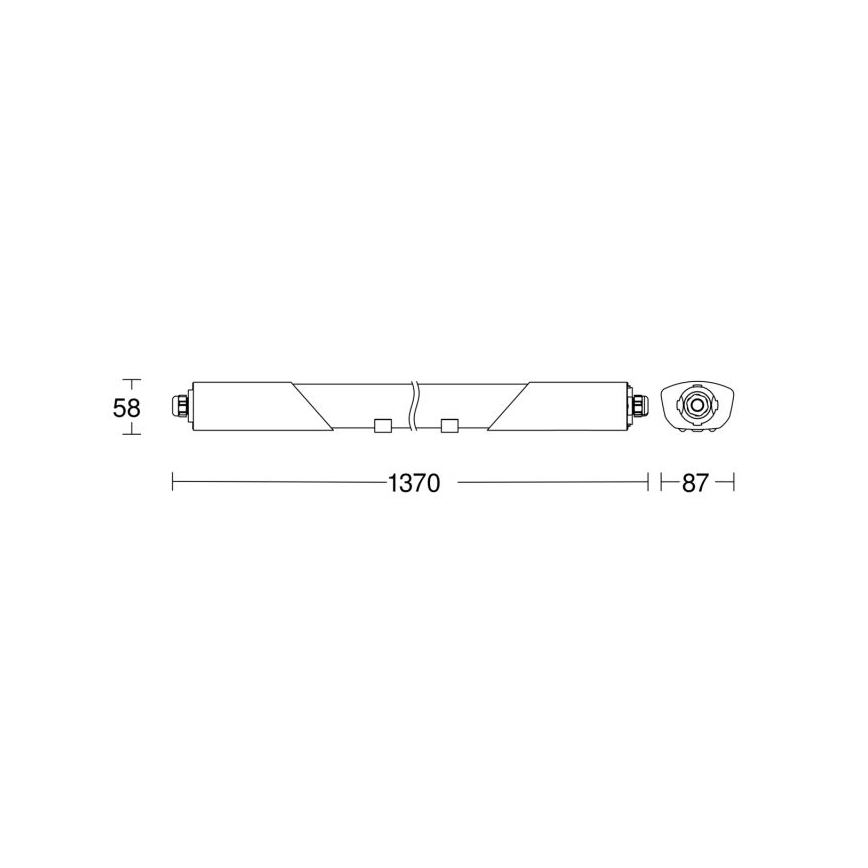Steinel 079178 - LED Industrie Lamp met Sensor RS PRO CONNECT 5100 SL LED/30W/230V IP66