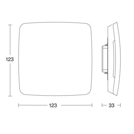 Steinel 079208 - Multicapteur Aerosol KNX IP44 blanc