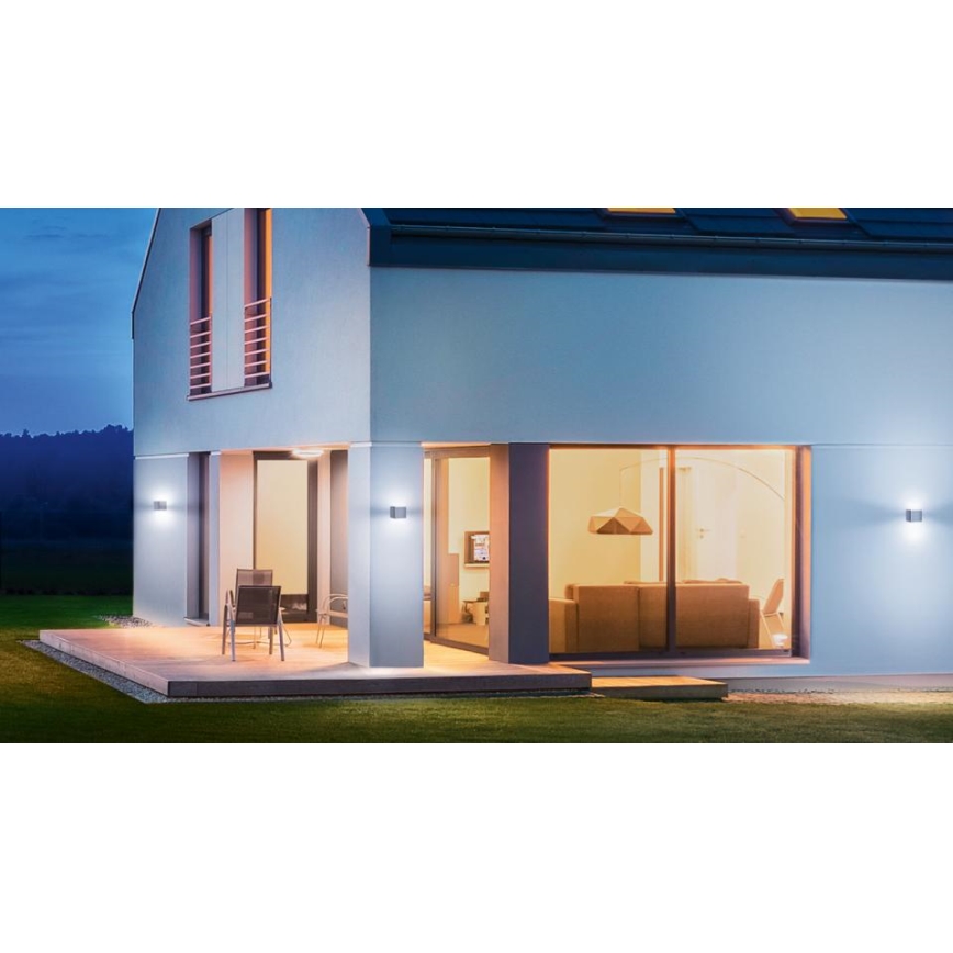 Steinel 079253 - LED Wand Lamp voor Buiten L830 C LED/9,1W/230V IP44 antraciet