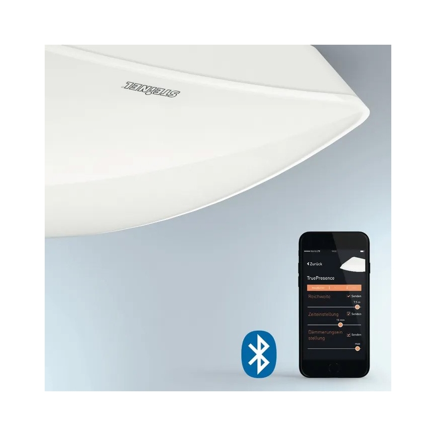 Steinel 079444 - Détecteur de présence TRUE PRESENCE COM1 blanc