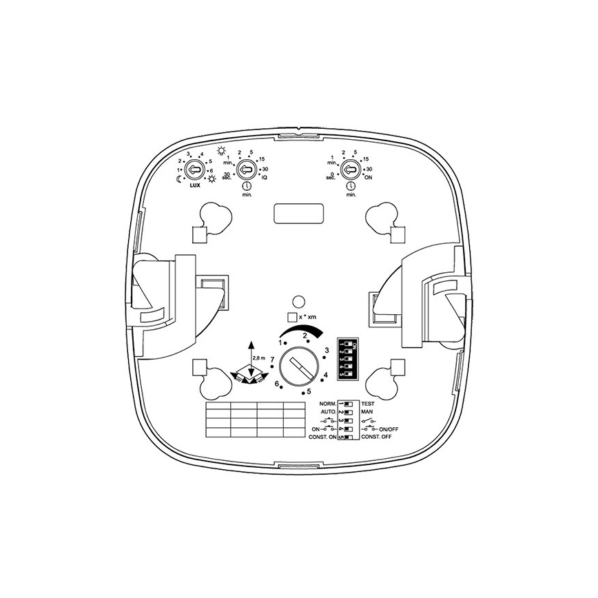 Steinel 079529 - Aanwezigheidsdetector HF 360 DALI-2 APC wit