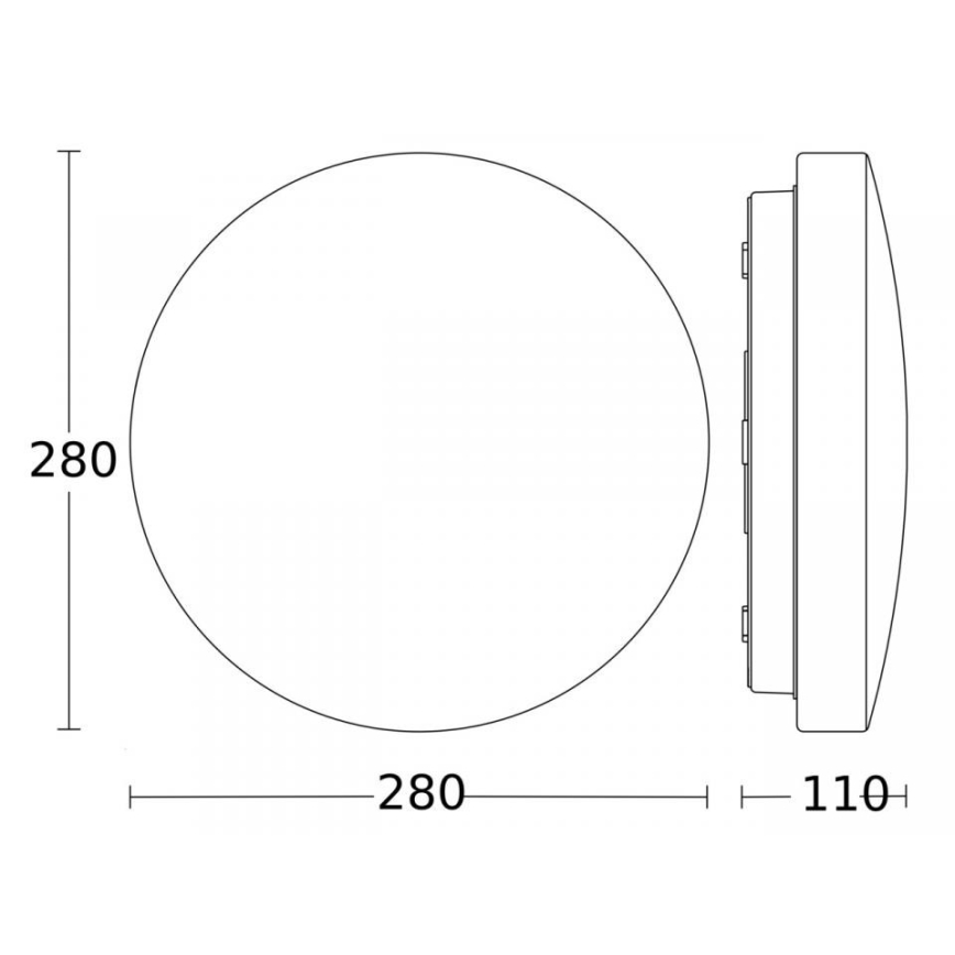 Steinel 079734 - LED Plafondlamp met sensor RS 20 S LED/9,4W/230V 3000K IP44