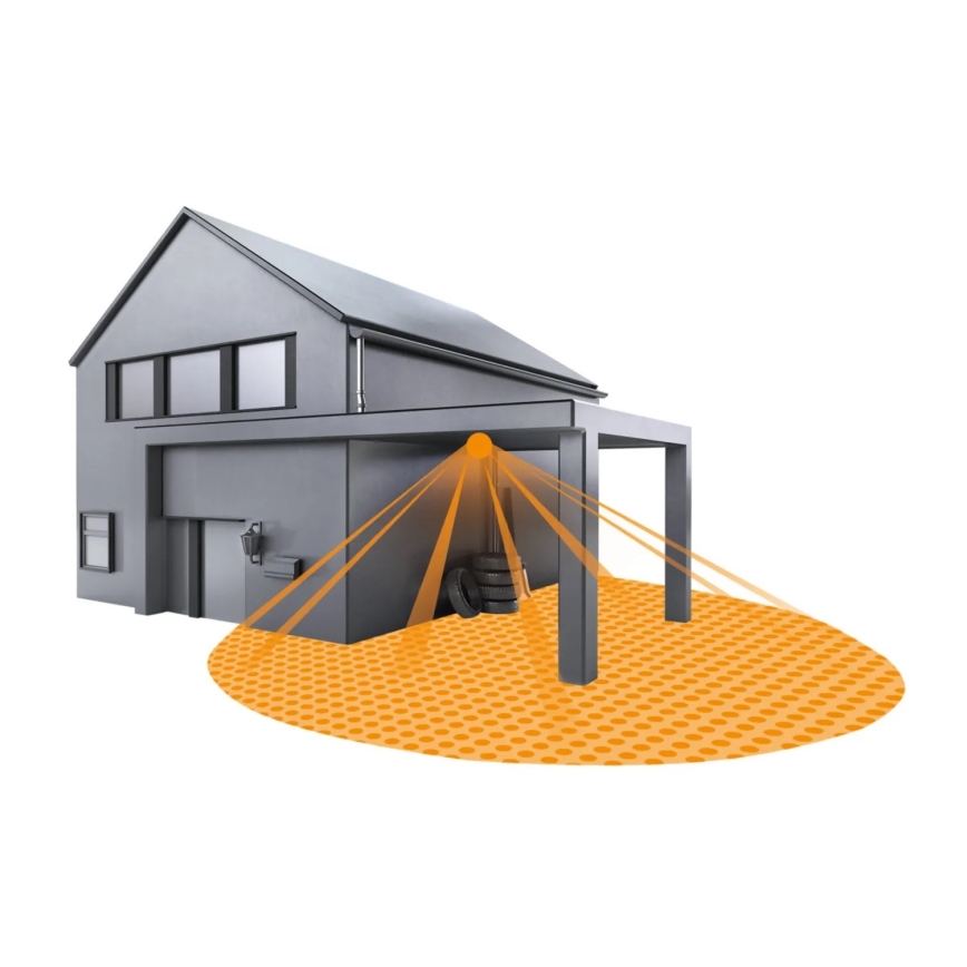Steinel 081706 - Bewegingssensor voor Buiten IS 2360-3 ECO 230V IP54 zwart