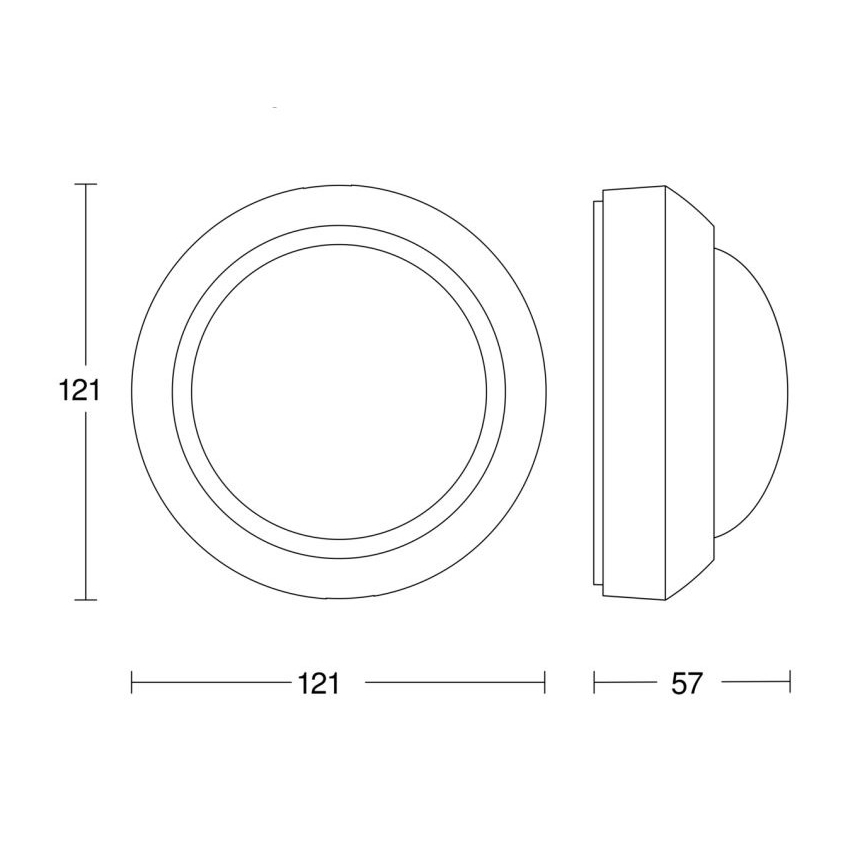 Steinel 081706 - Bewegingssensor voor Buiten IS 2360-3 ECO 230V IP54 zwart