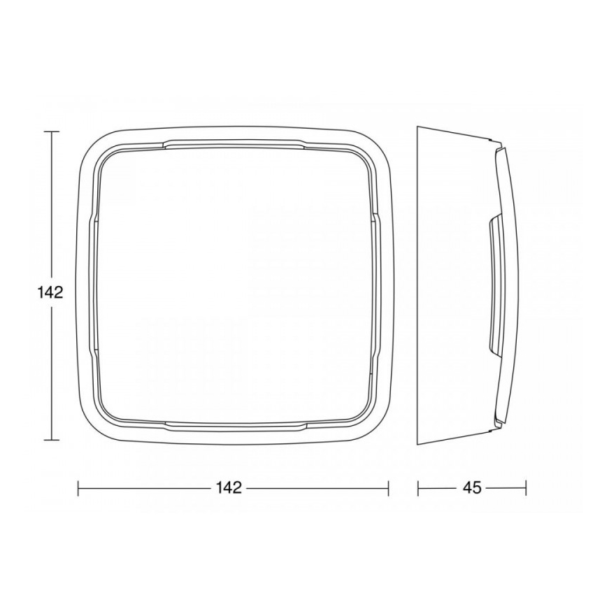 Steinel 081812 - Multicapteur True Presence V2 DALI2-IPD AP blanc