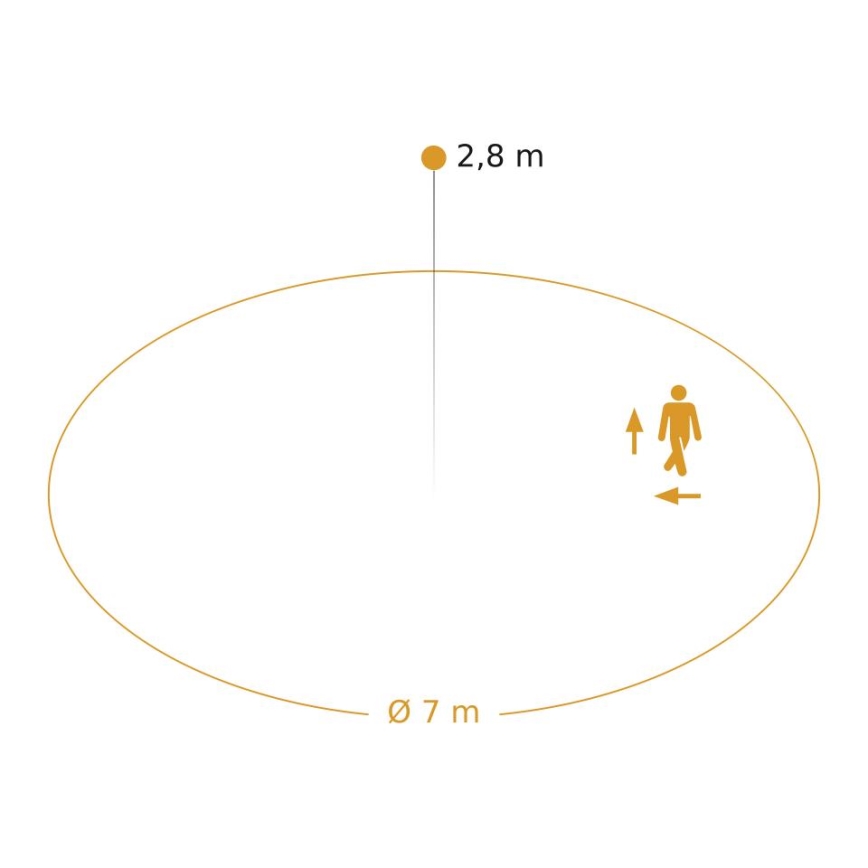 Steinel 084998 - Spot encastrable à intensité variable avec détecteur RS PRO DL 150 SC LED/10,8W/230V 3000/4000/5700K IP54