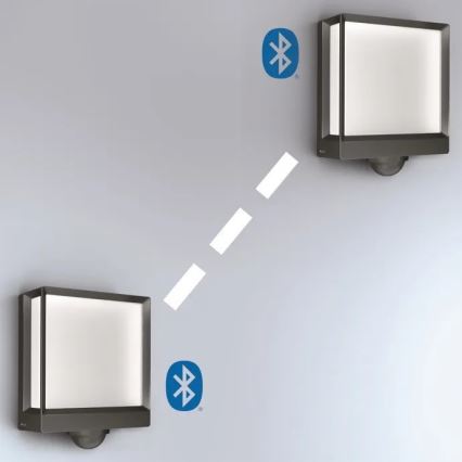 Steinel 085247 - Applique murale extérieure avec détecteur à intensité variable L40SC LED/12,9W/230V