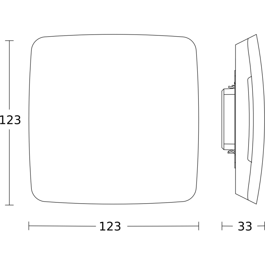 Steinel 086060 - Multidétecteur True Presence encastré KNX SW noir