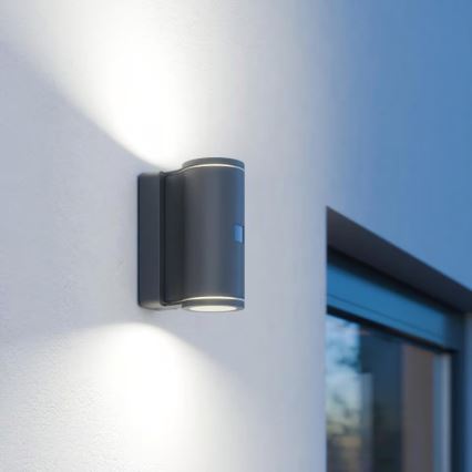 Steinel 087739 - LED buitenmuurlamp met sensor 2xGU10/14,5W/230V L 940SC IP44