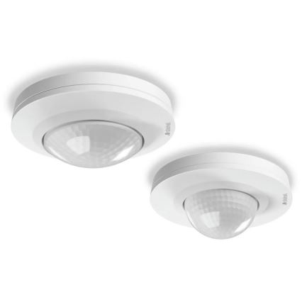 Steinel 087821 - Bewegingssensor voor buiten met aanwezigheidssensor PD-24 ECO COM1 360° IP54 wit